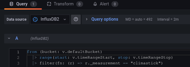 Data Configuration in Flux